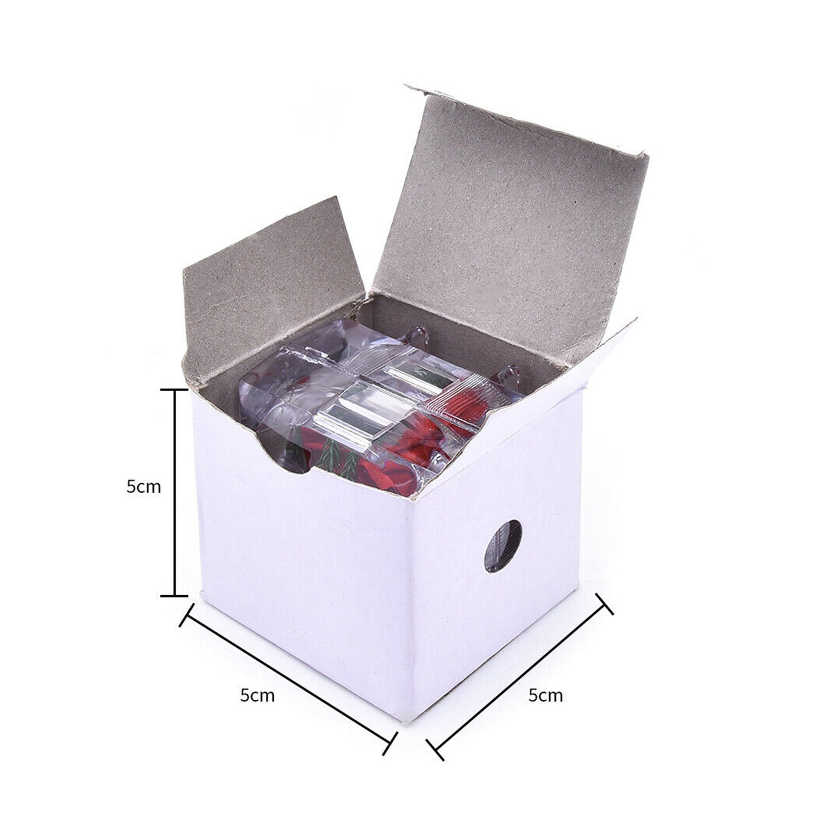 Eternal Preserved Real Rose Flower Acrylic Crystal Box Valentine’s Day Gift US