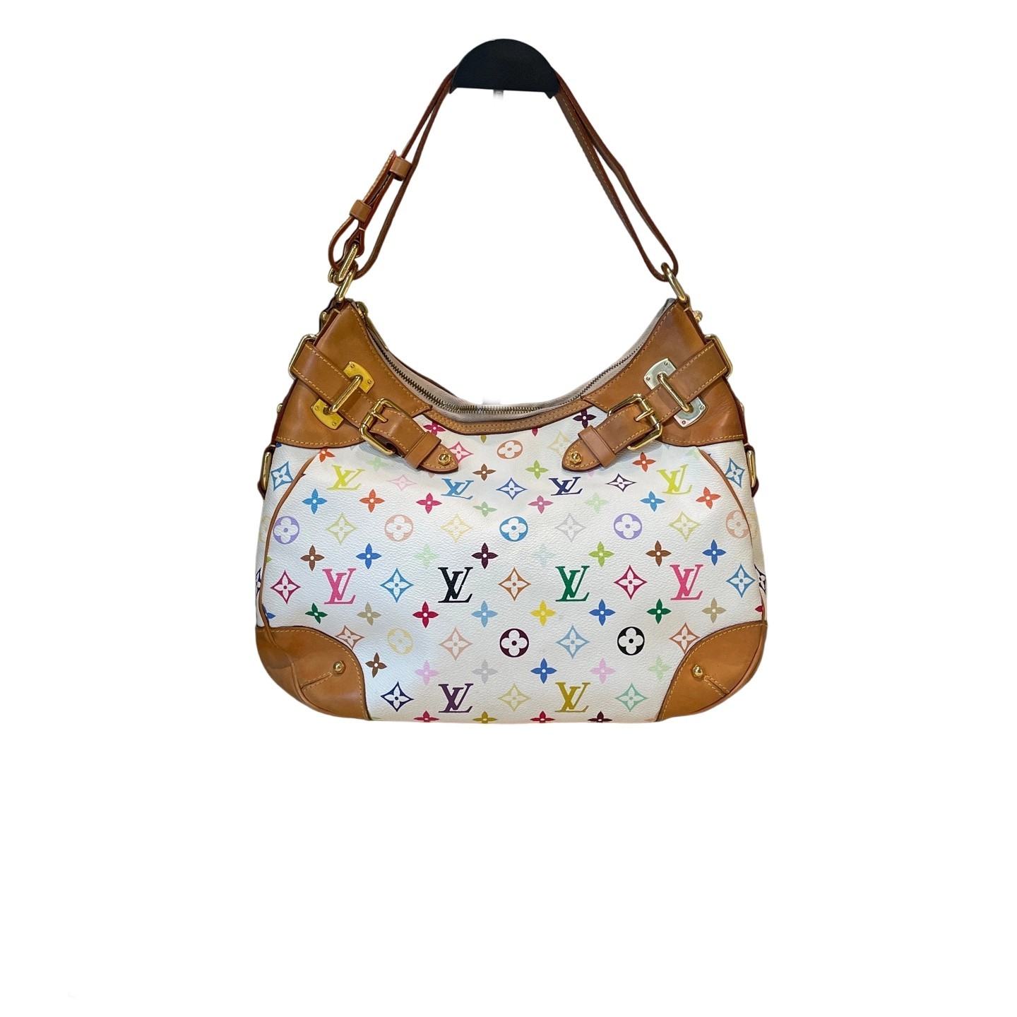 Louis Vuitton Greta Satchel Multicolor Monogram Canvas