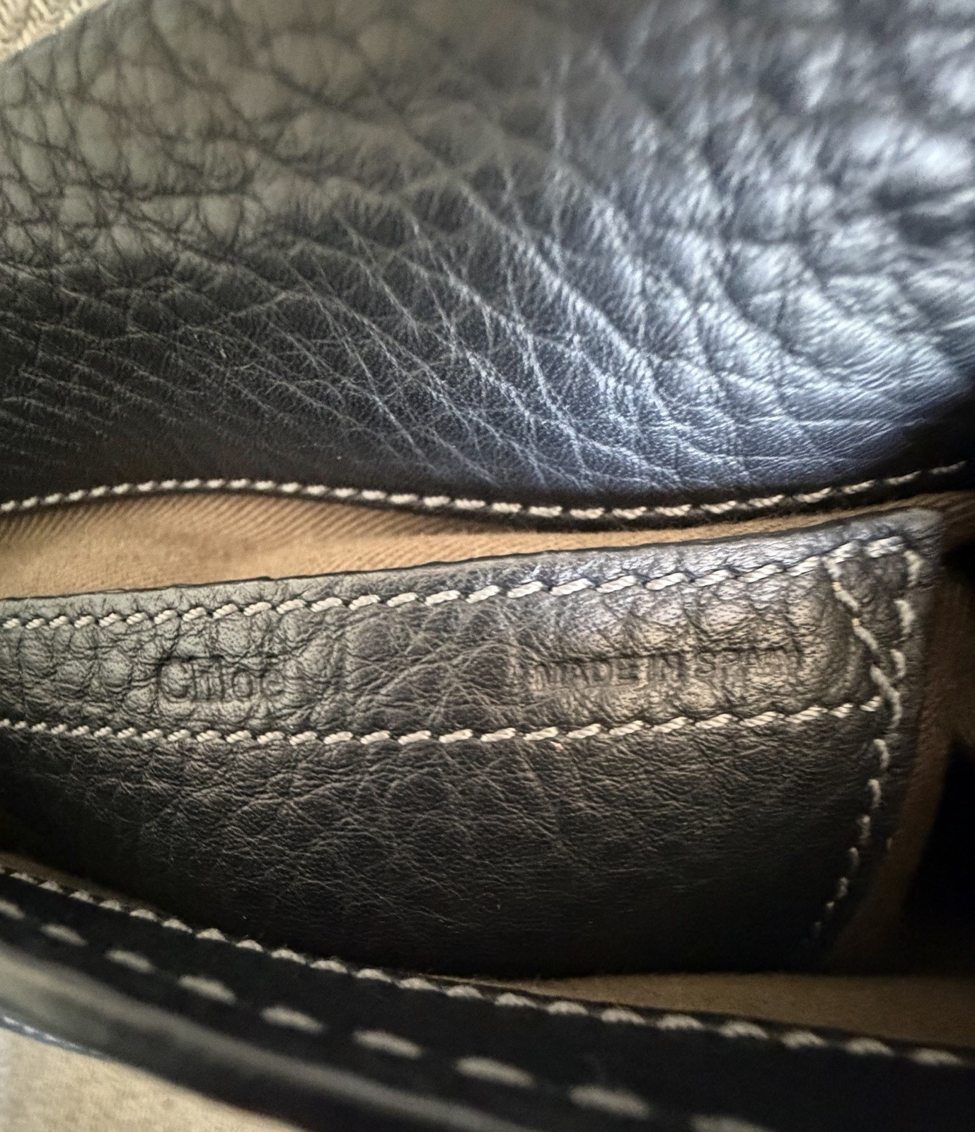 Chloe Mini Marcie Leather Crossbody Bag
