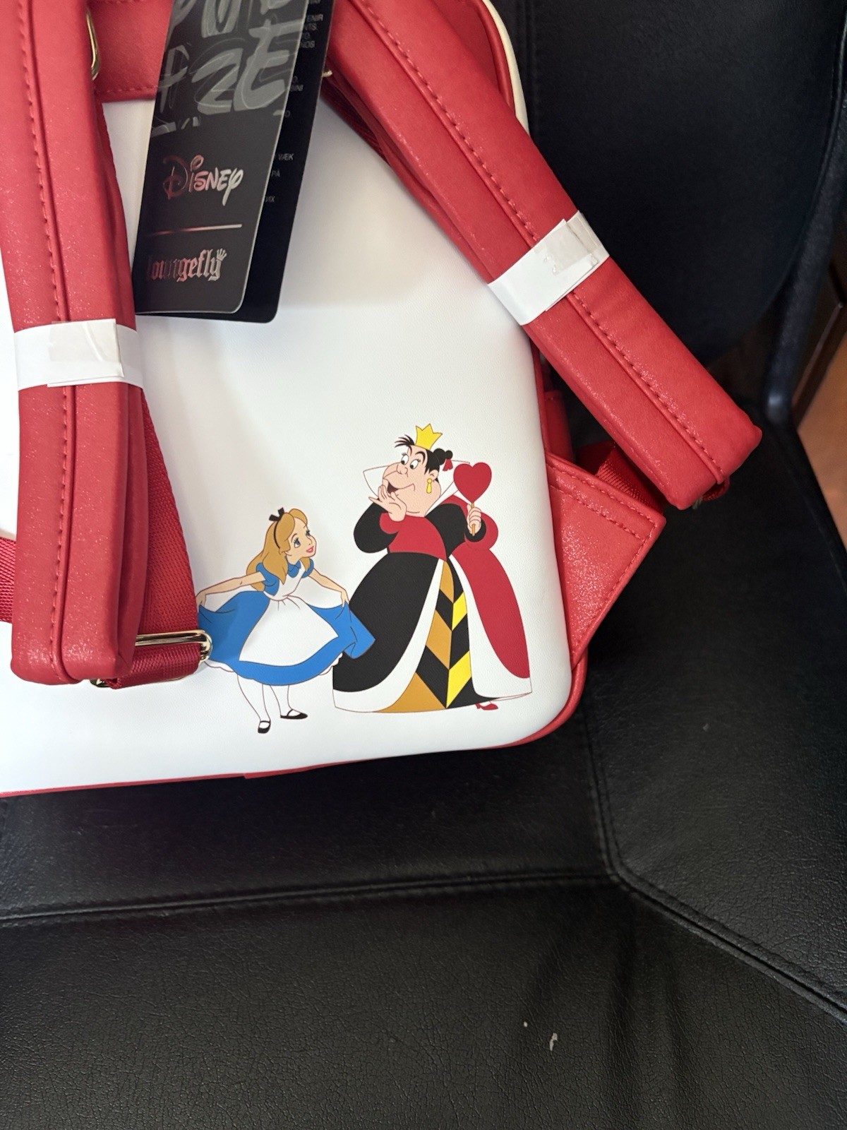 Loungefly Disney Alice in Wonderland Card Soldiers Heart Ace Trump Mini Backpack