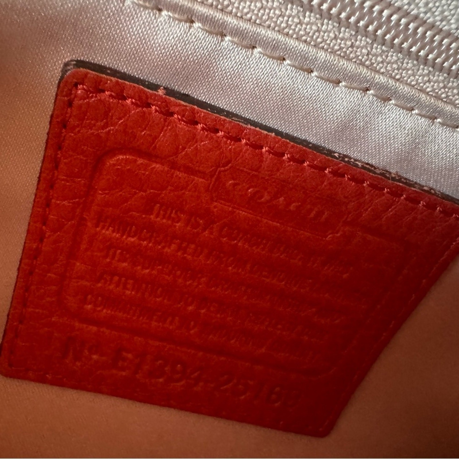 Coach Madison Madeline East West Leather Satchel Coral Red Detachable Crossbody