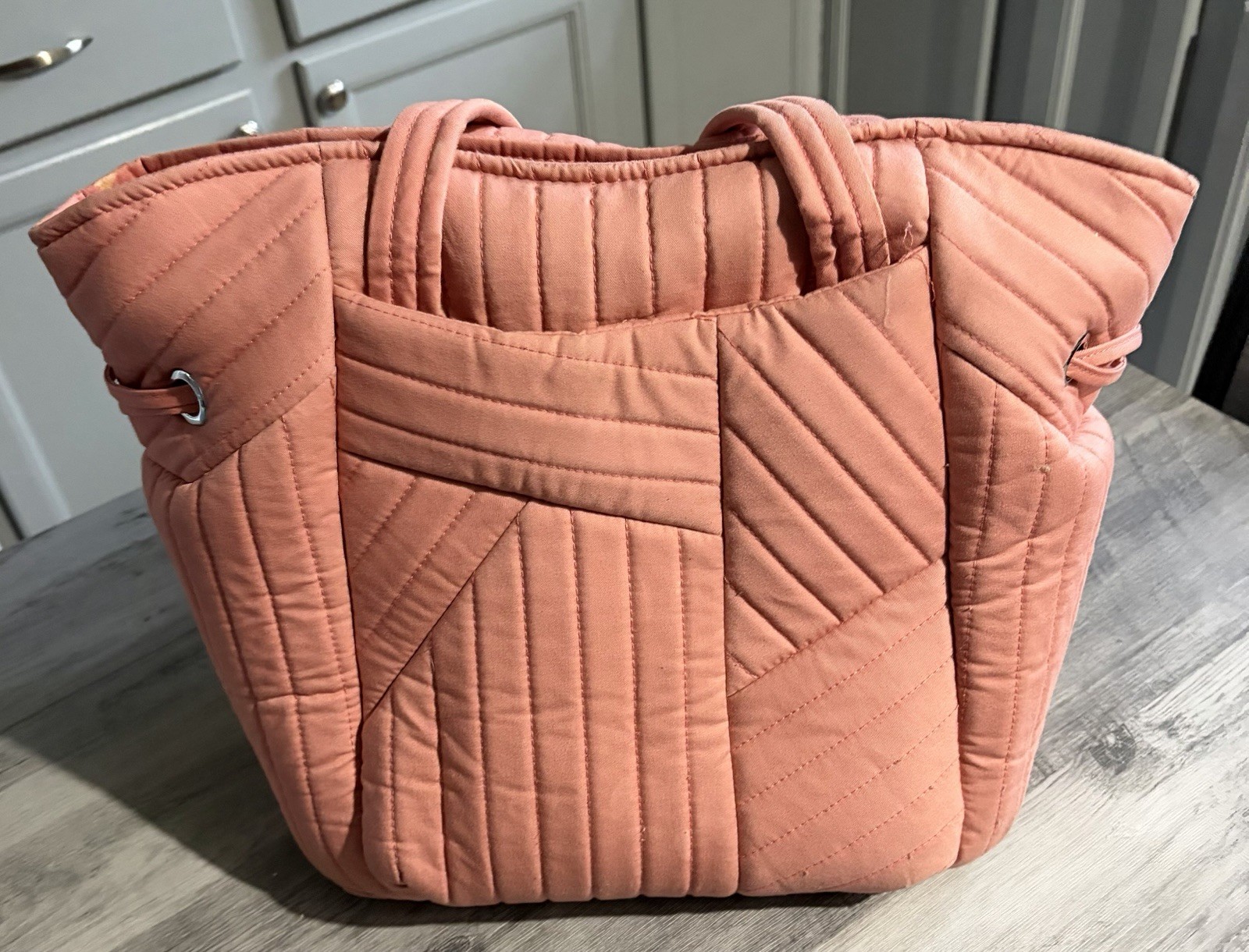 Vera Bradley Women’s Glenna Satchel Terra Cotta Rose