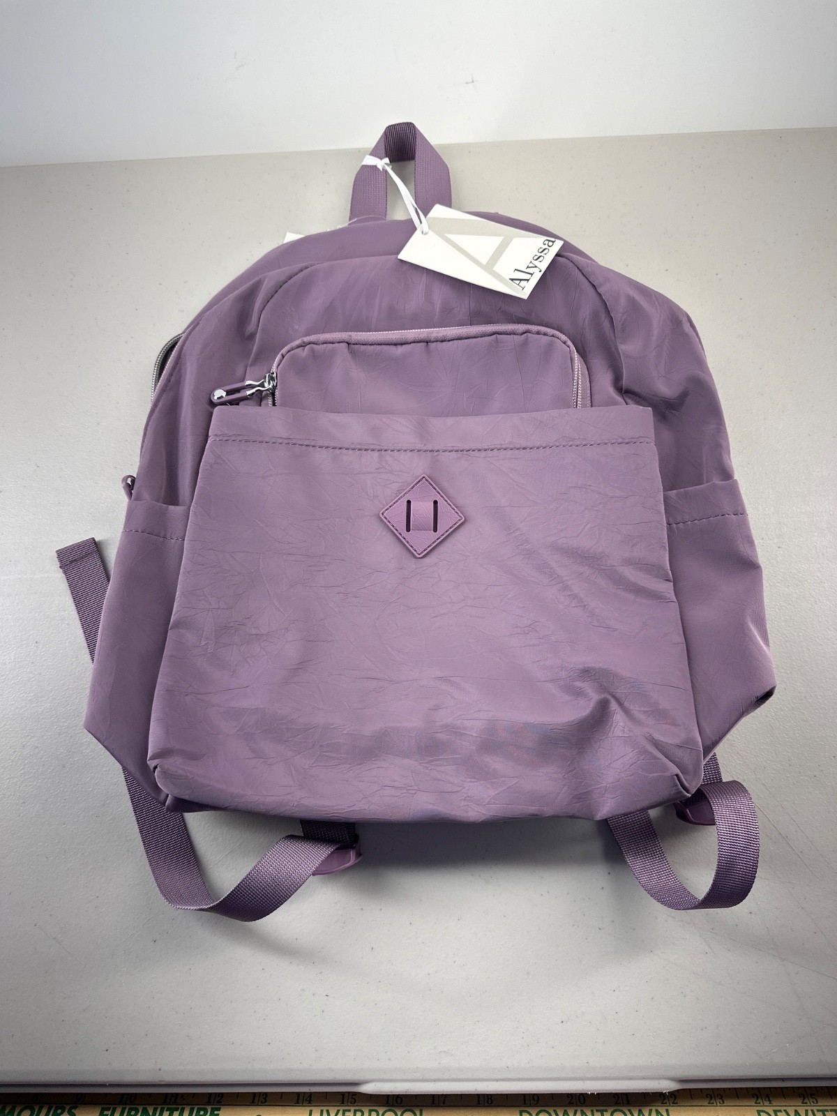 NEW! Alyssa Purple Backpack