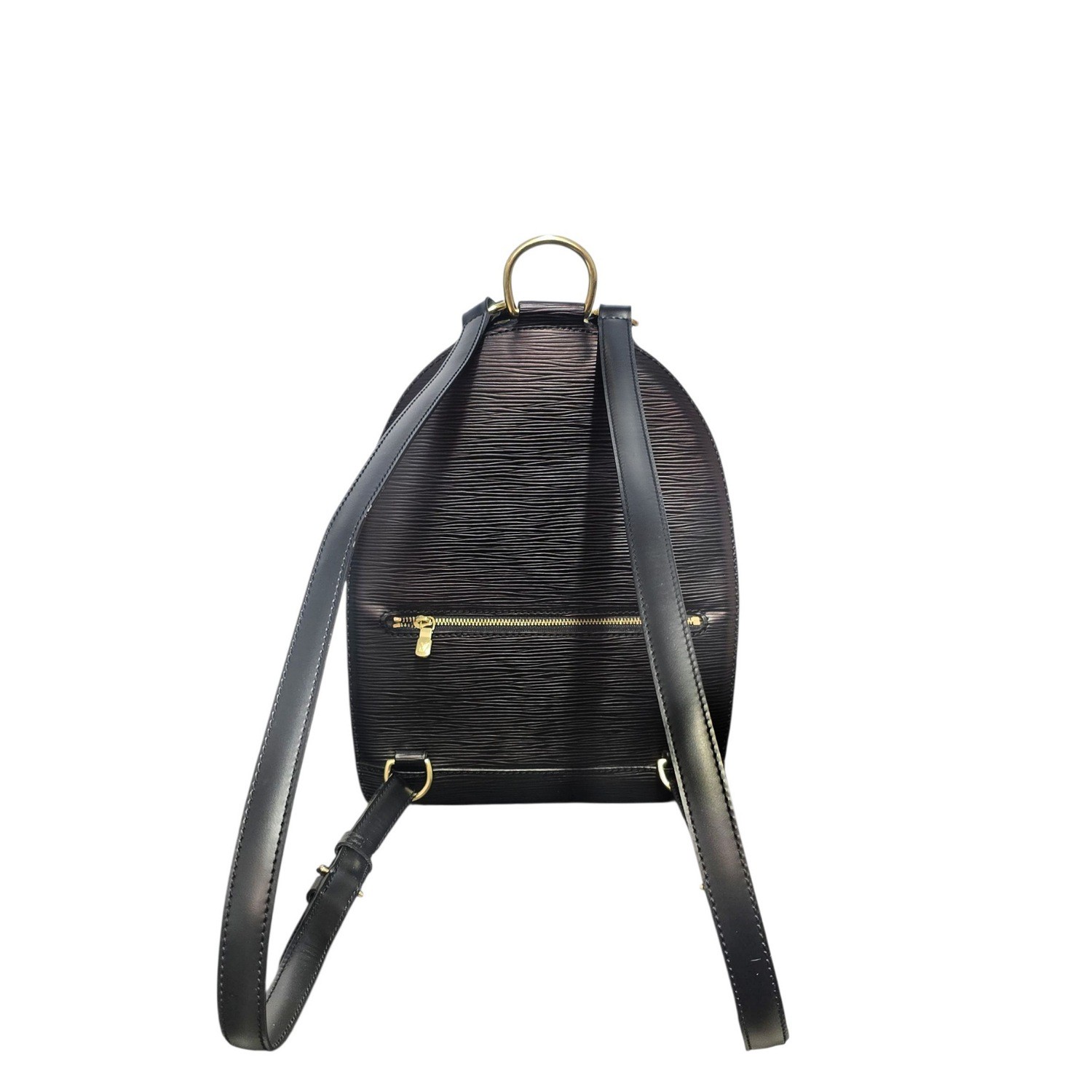 Louis Vuitton Vintage EPI Mabillon Backpack Black