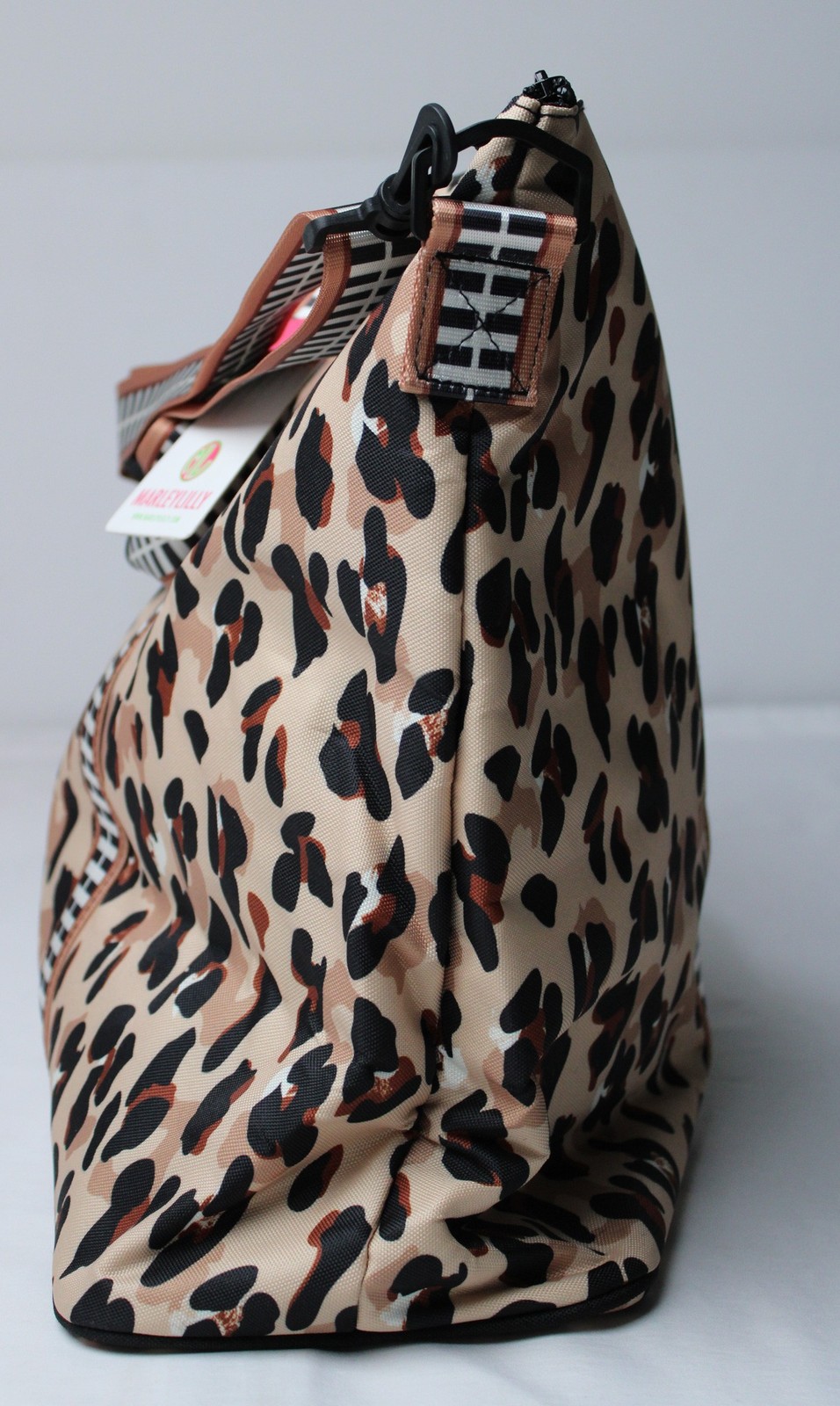 Marley Lilly Women’s Zip-Up Monogrammed Wekend Bag CL8 Classic Cheetah Adult