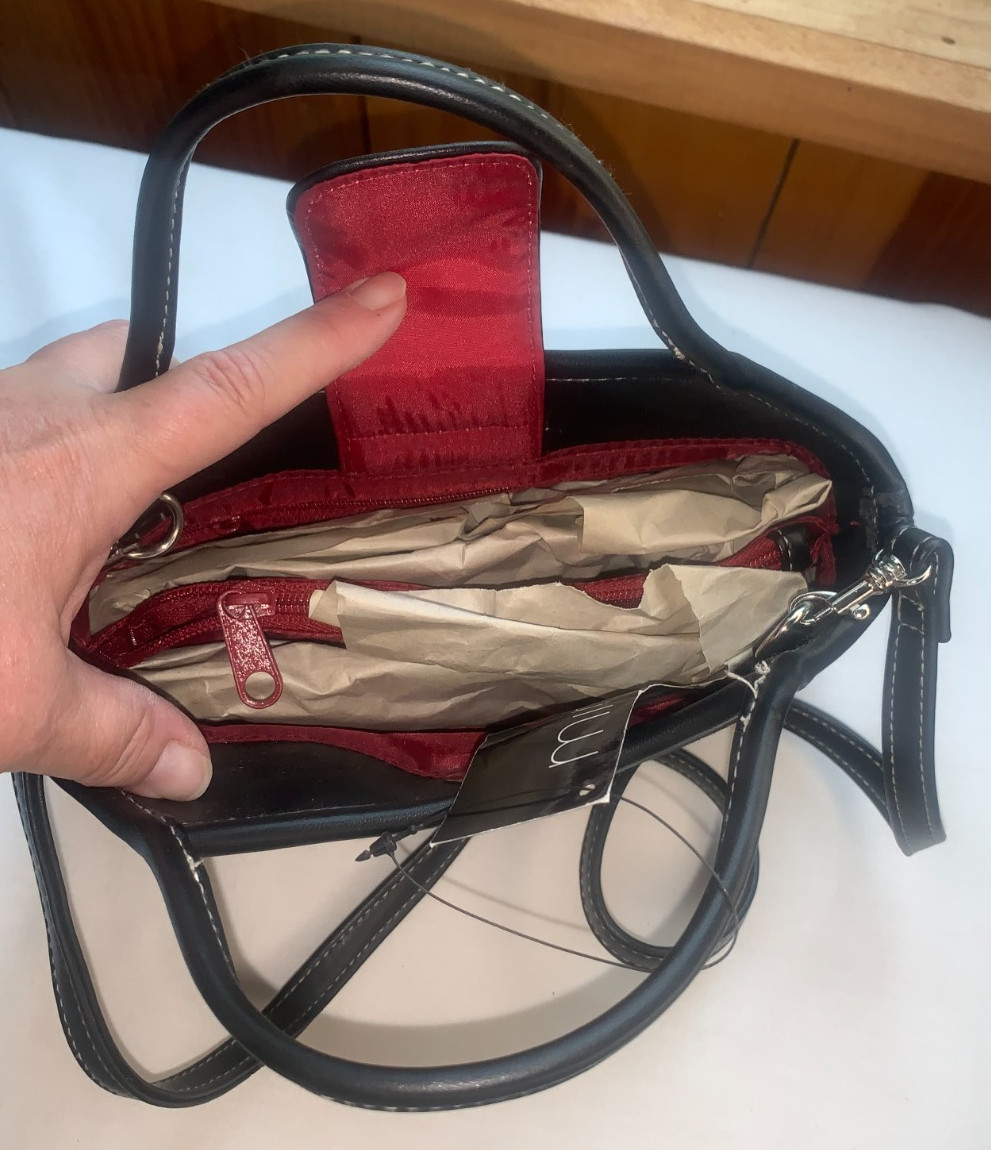 NWT Minicci Las Vegas Embroidered Purse Shoulder Bag – Casino Theme NEW