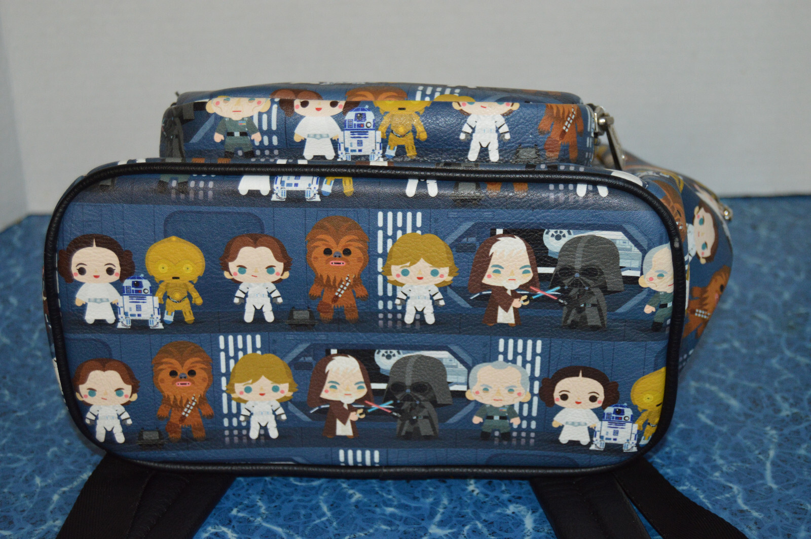 Loungefly Star Wars Mini Backpack Chibi Battle Station Lineup Death Star Obi Wan