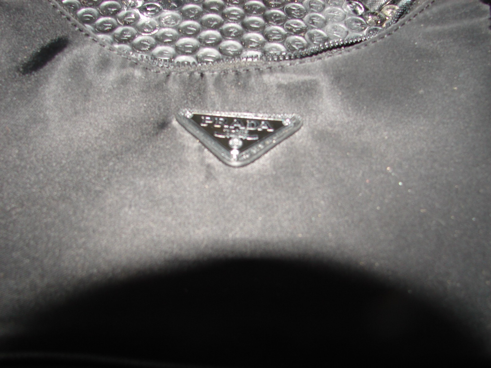 PRADA Re-Edition 2005 Crossbody Small Black Nylon Pre-owned