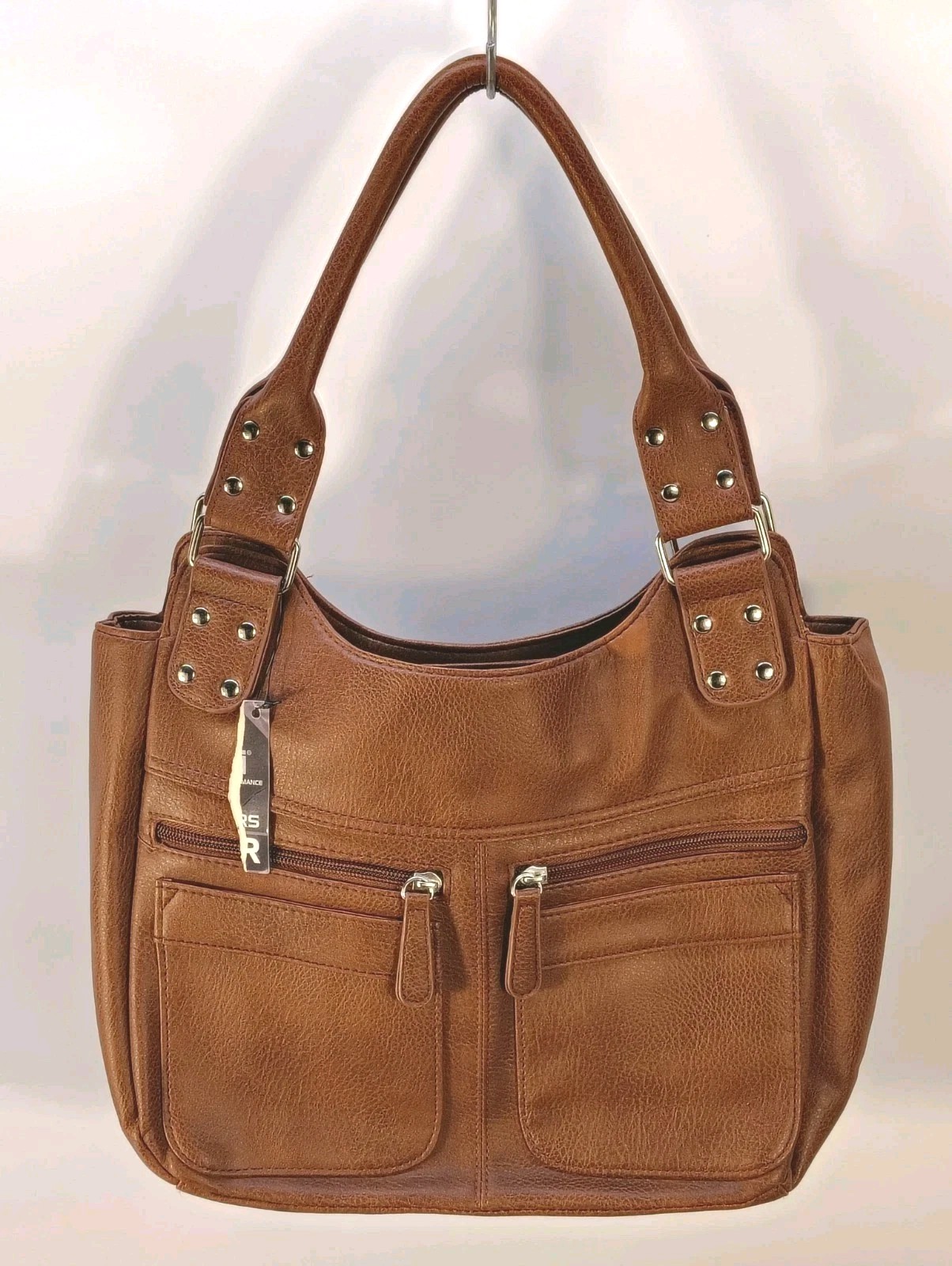 VISM BWC003 Women’s Conceal Carry Purse Brown