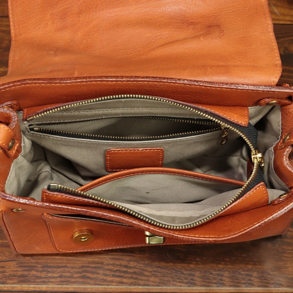Genuine Leather Purse and Handbag for Women Retro Leather Crossbody Shoulder Bag