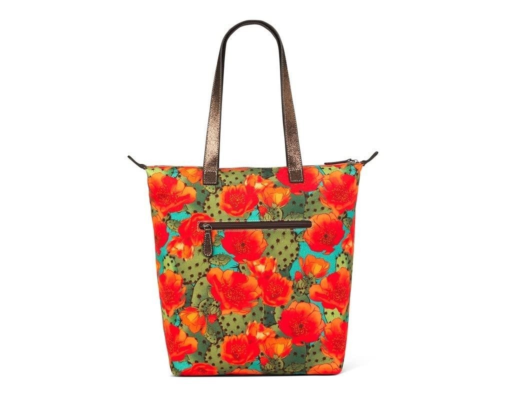 ARIAT Women’s Western Prickly Pear Cactus Handbag, Multicolored, One Size