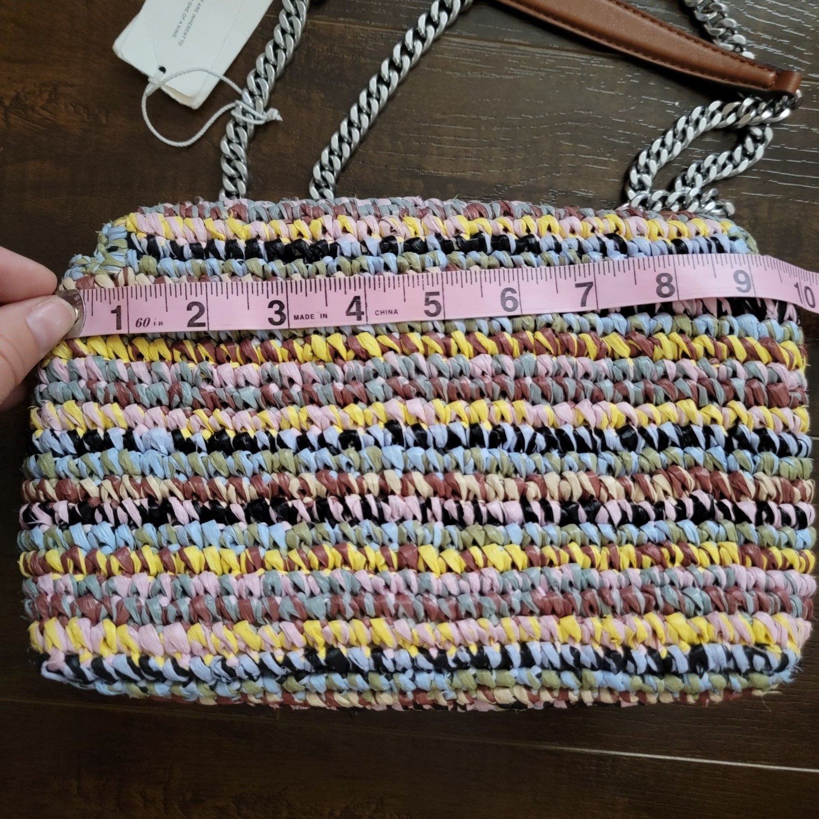 Tory Burch Willa Raffia Shoulder Bag Luxury Designer Contemporary Vacation Fun