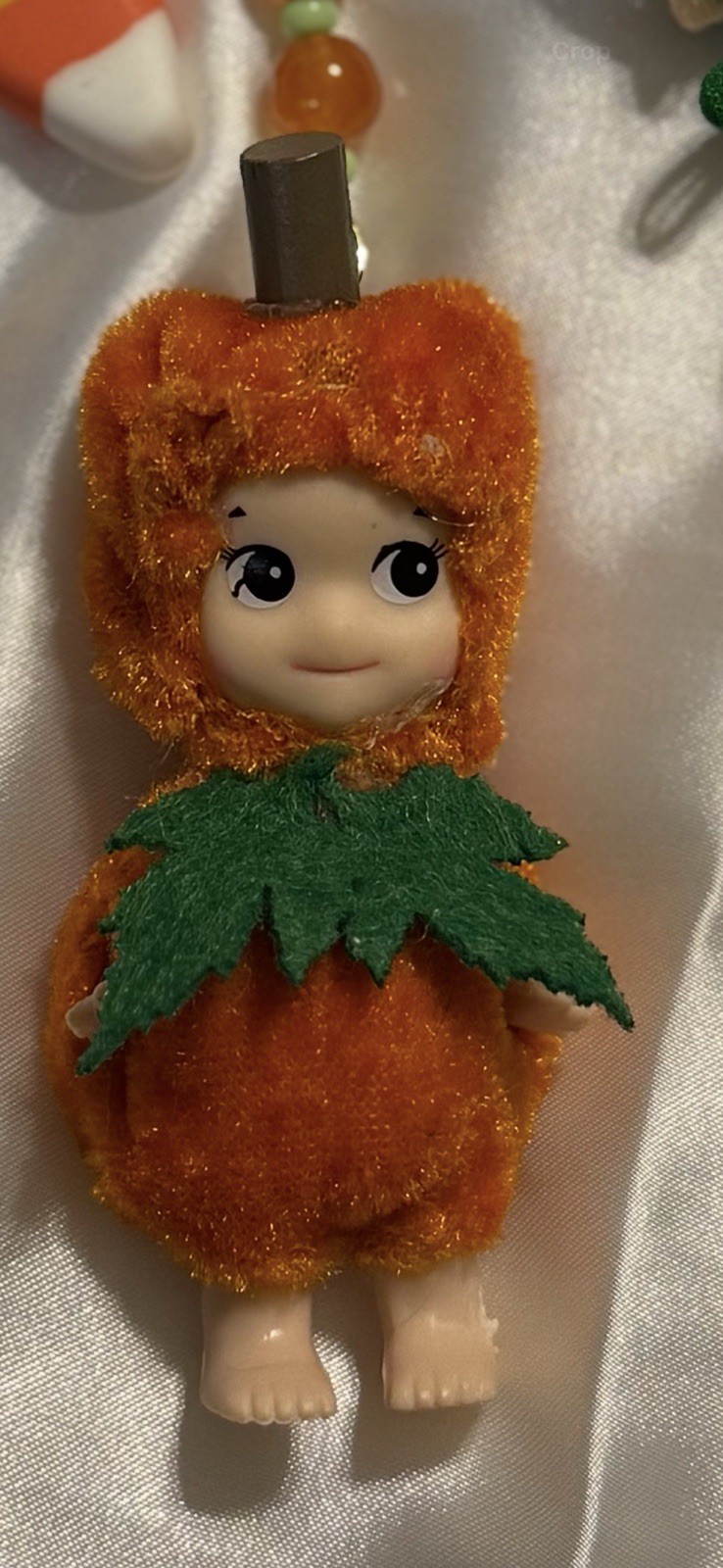 🎃 Custom Made Sonny Angel Dupe Pumpkin Bag Charm – Halloween Pumpkin Style