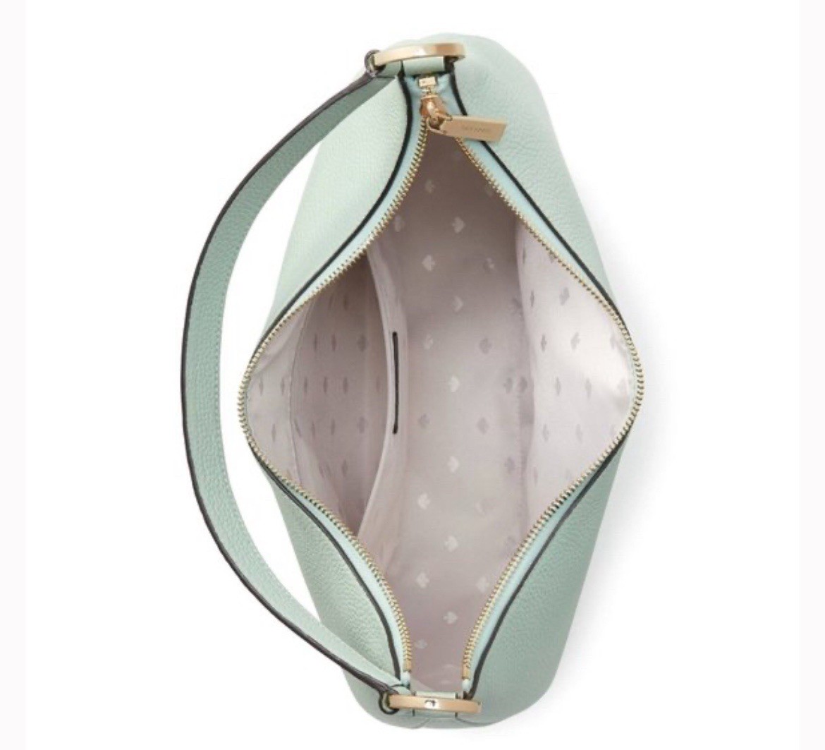 kate spade K8453 pebbeled leayher seawater shoulder bag weston