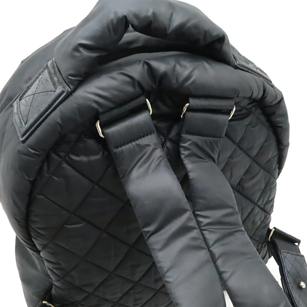 Chanel A92559 Backpack Nylon / Leather Black Unisex Bag #BLB606