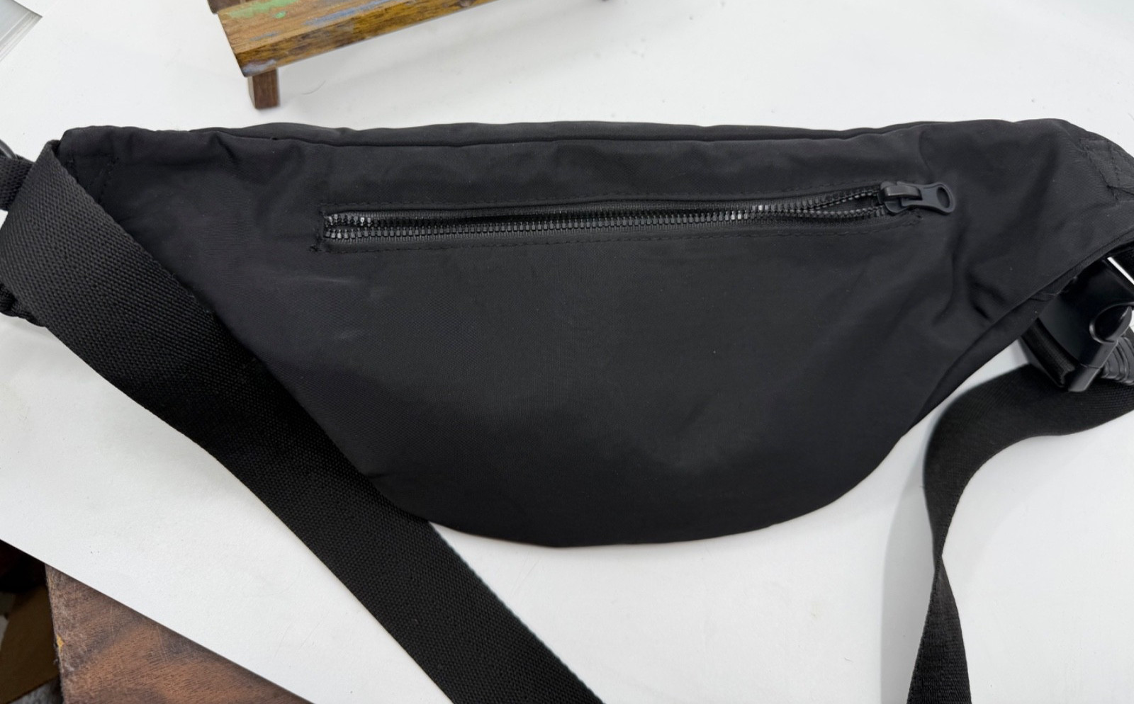 BEIS The Sport Pack in Black Fanny Pack Crossbody Bag durable nylon construction