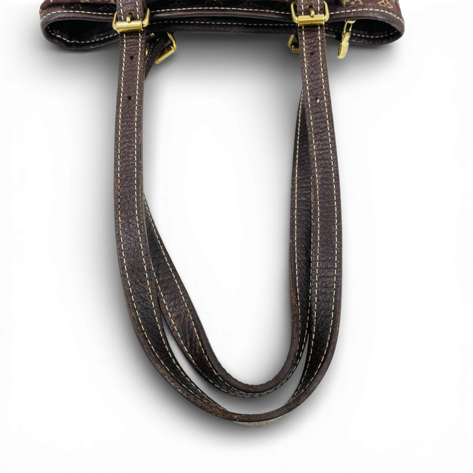 LOUIS VUITTON Bucket PM Monogram Mini Canvas Brown Vintage Shoulder Bag M95226