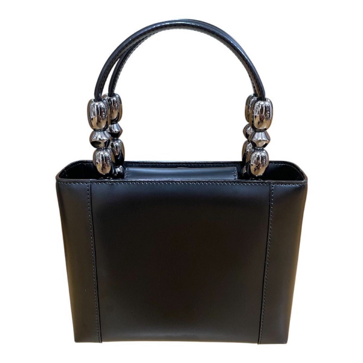Christian Dior Handbag Black Silver Hardware rh58941111