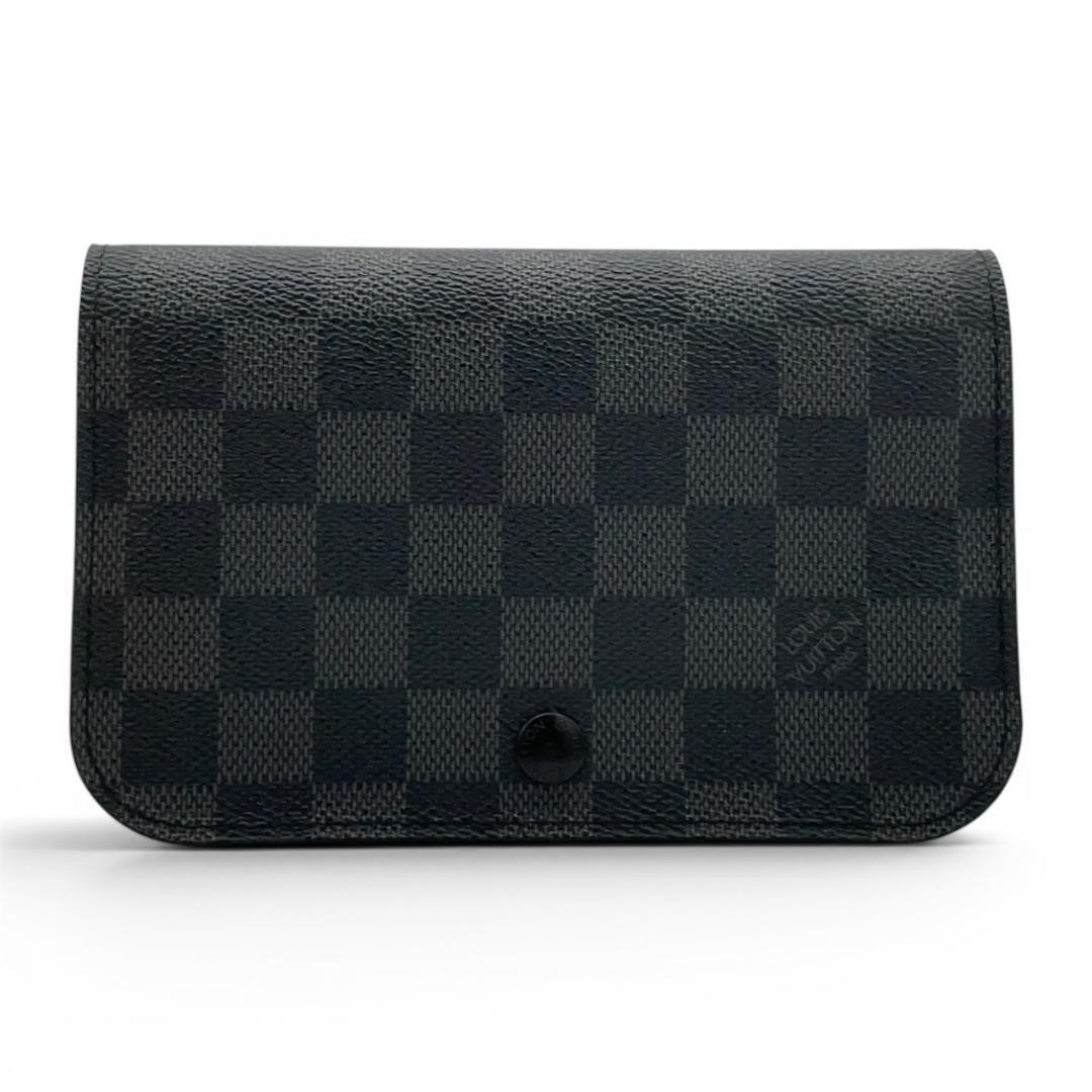 Super Mint Condition Louis Vuitton Pochette Homme Damier Graphite M6837 Men’s Wo