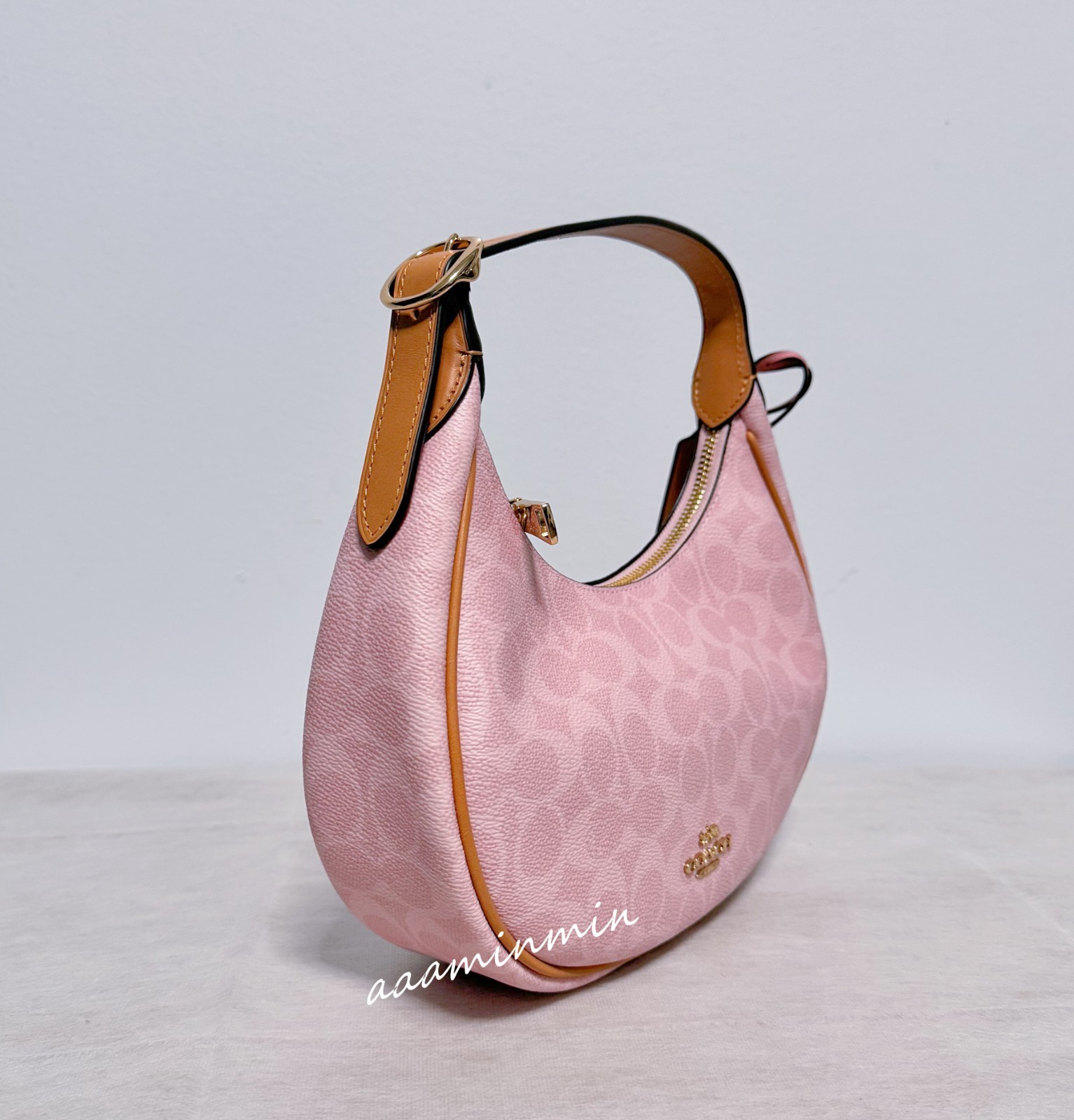 NWT Coach Emily Shoulder Bag In Signature Canvas With Charms CDW86