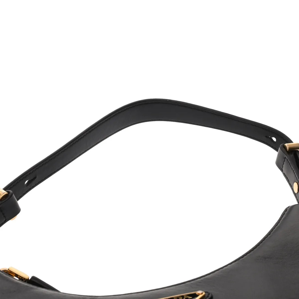 Prada 1BC194 Shoulder Bag Nappa Leather Black #WB4501