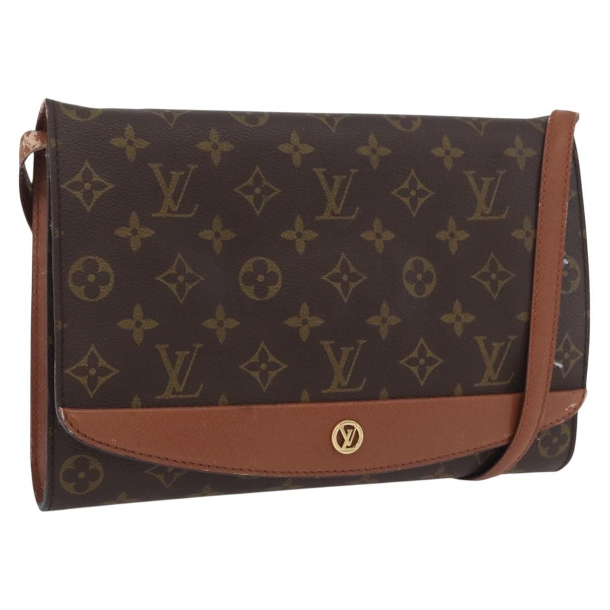LOUIS VUITTON Monogram Bordeaux 27 Shoulder Bag M51797 LV Auth BA11255