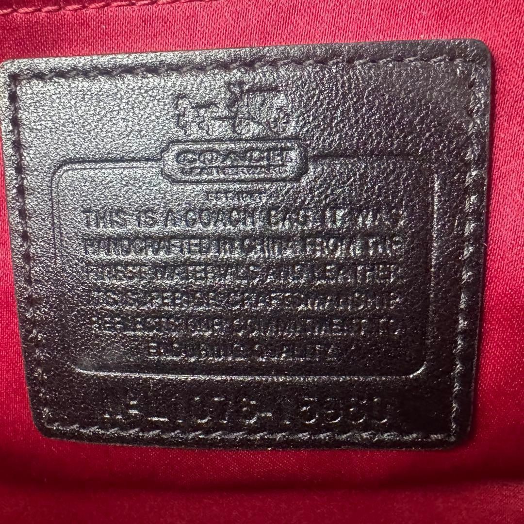 Vintage Coach Old MADISON BLACK 2Way Y2K