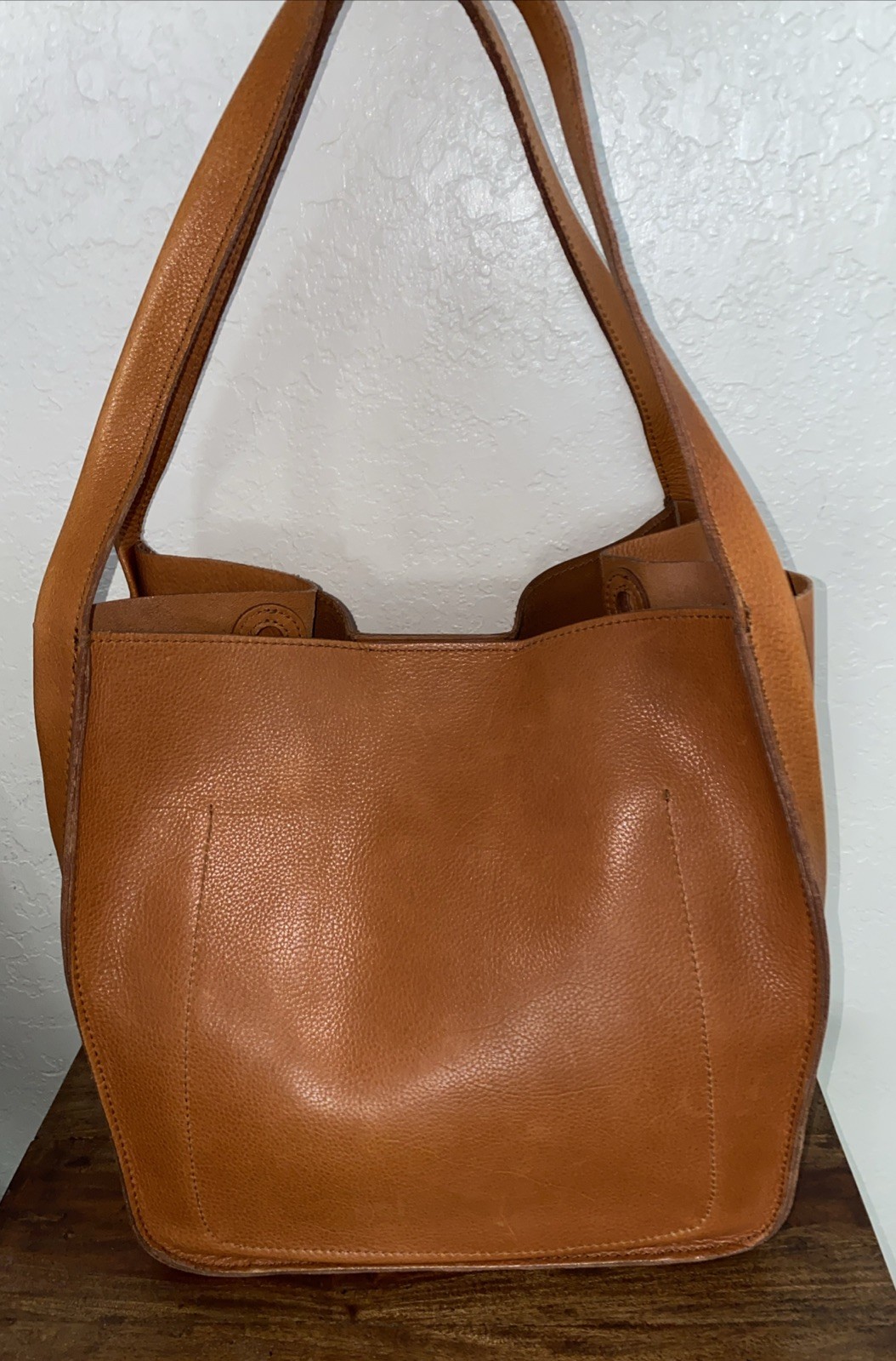 Madewell The Sydney Crossbody Bag Burnished Caramel