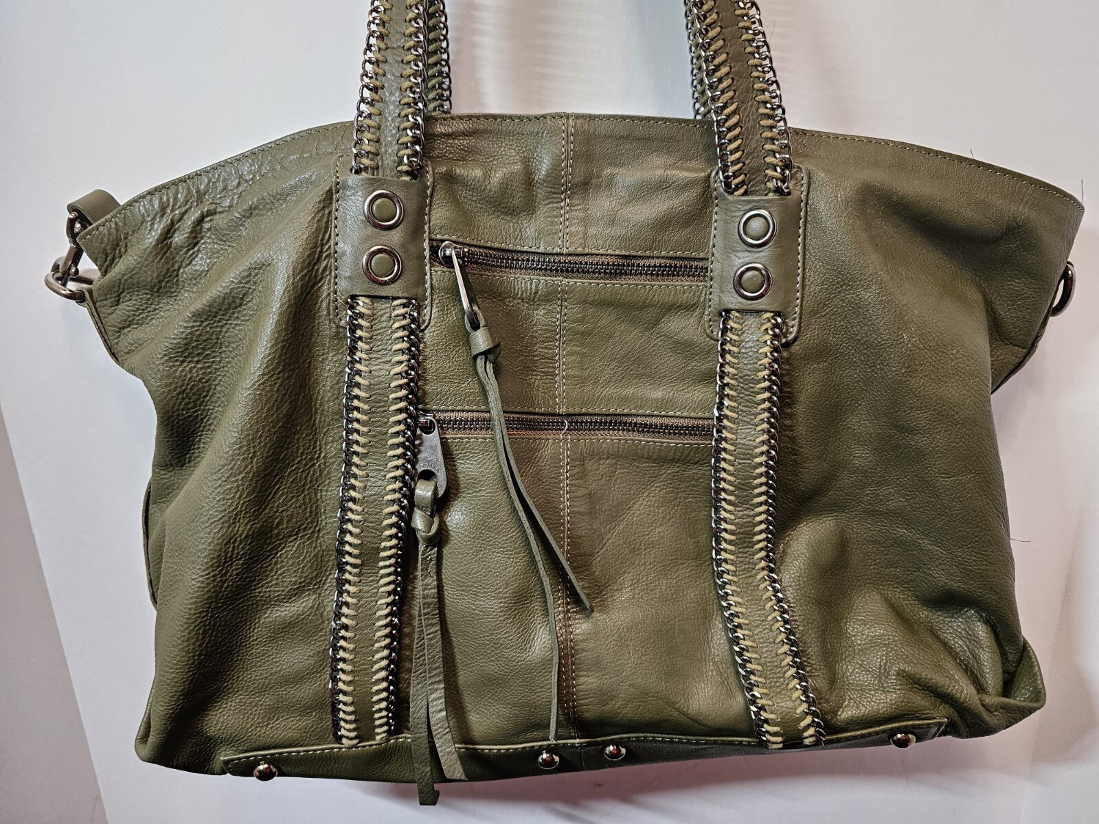Joelle Hawkens Olive Green Purse