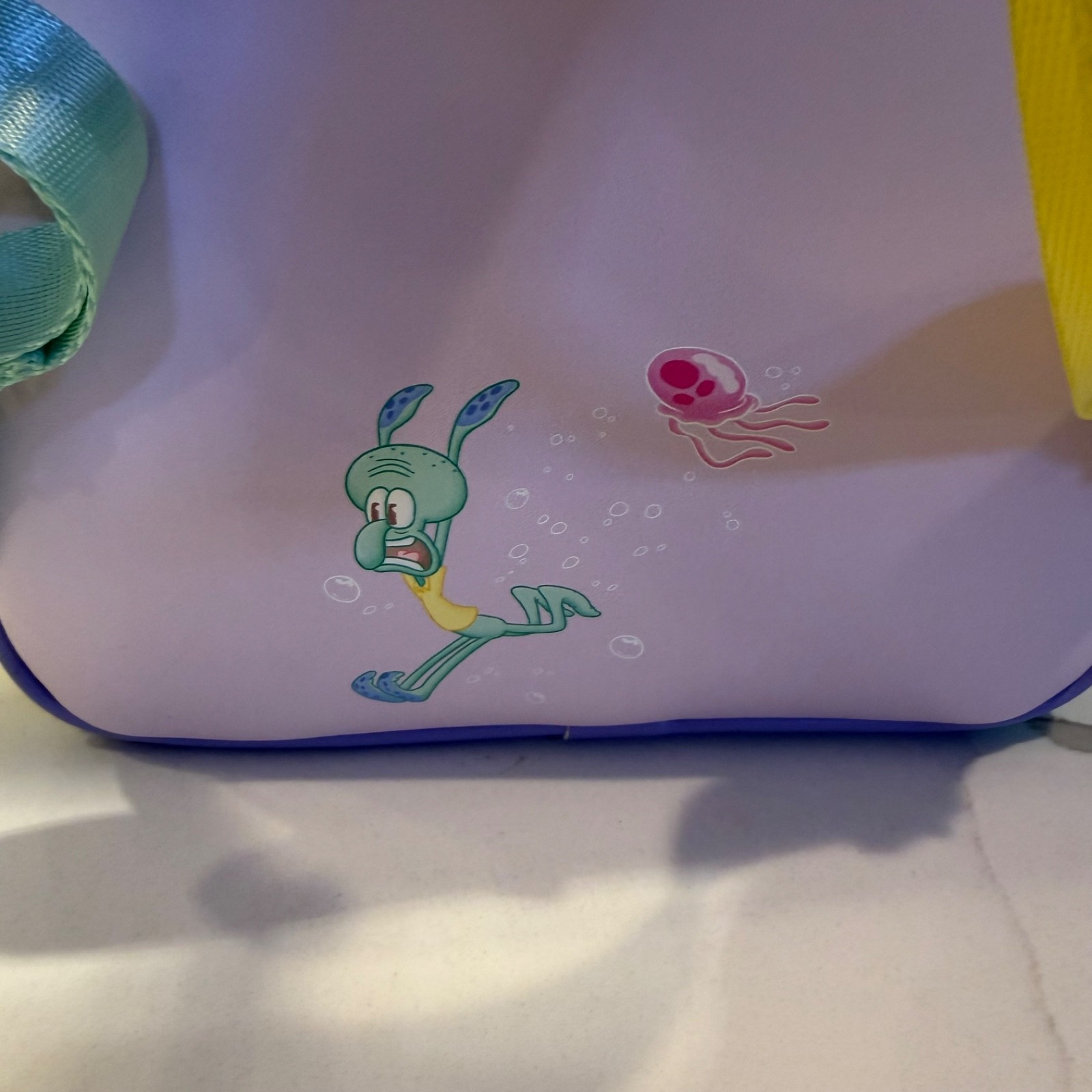 Loungefly Nickelodeon SpongeBob Squarepants Jellyfishing Mini Backpack NWT