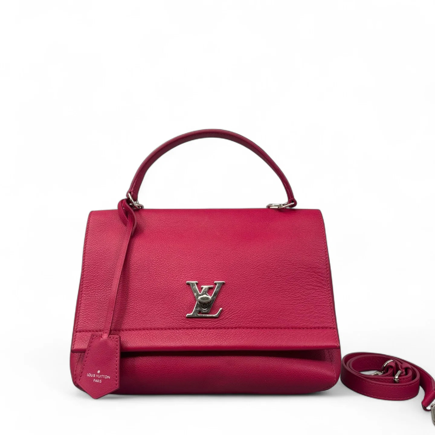 Louis Vuitton Lockme Ii Top Handle Fuchsia Taiga (mx071726a6r)