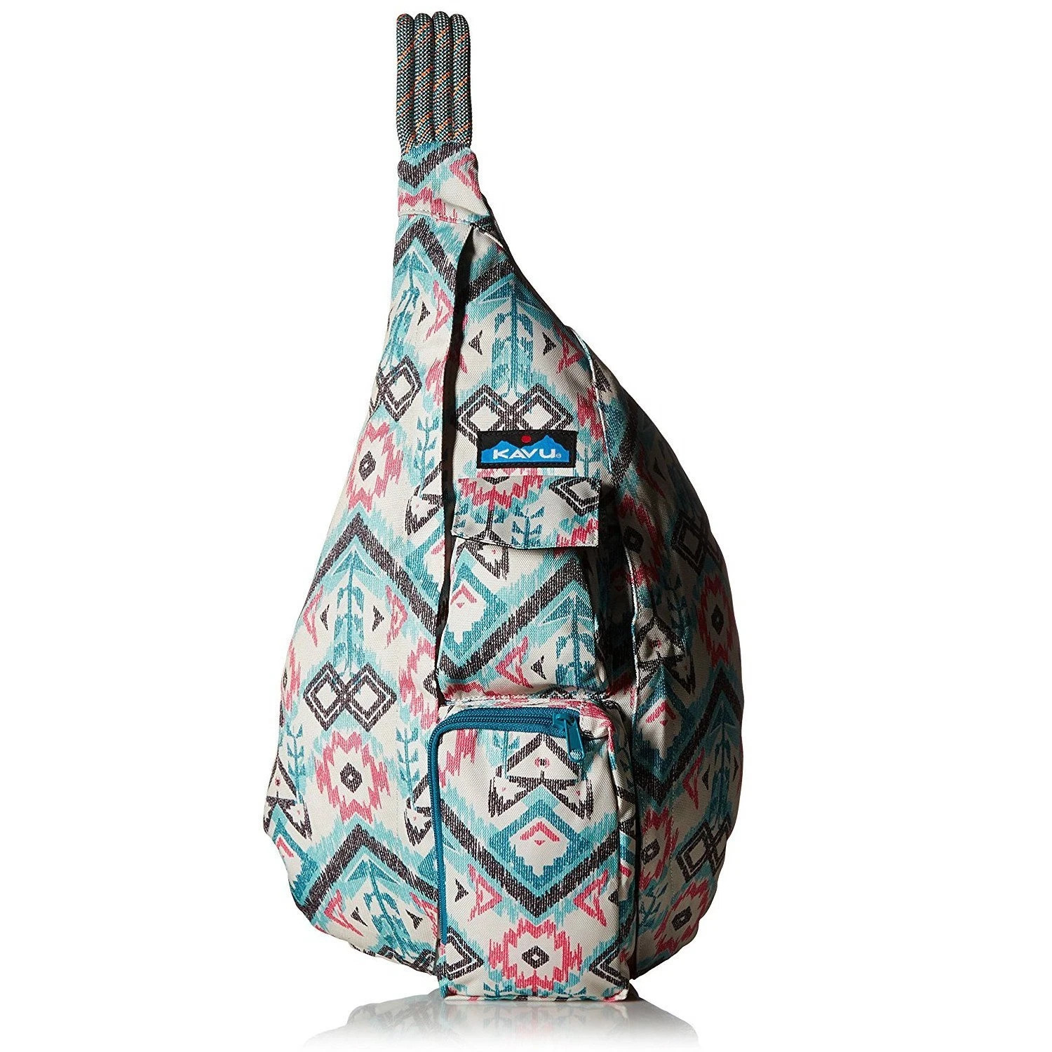 KAVU Island IKAT SLING ROPE BAG MESSENGER BACKPACK SLING CROSSBODY NEW TAGS HTF