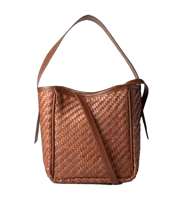 CALA JADE IWA Nutmeg Twill Crossbody / Shoulder Bag – MSRP: $516.00