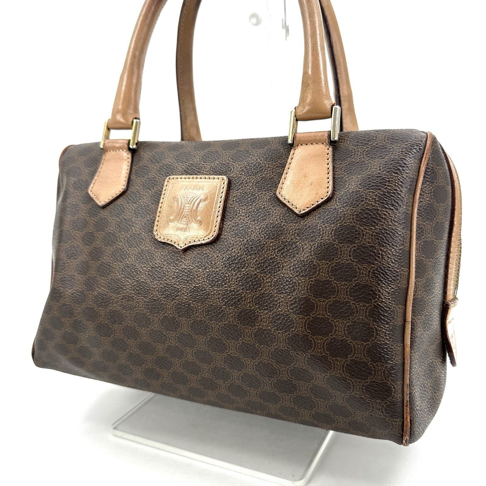 CELINE Macadam Handbag Mini Boston Bag Authentic from Japan