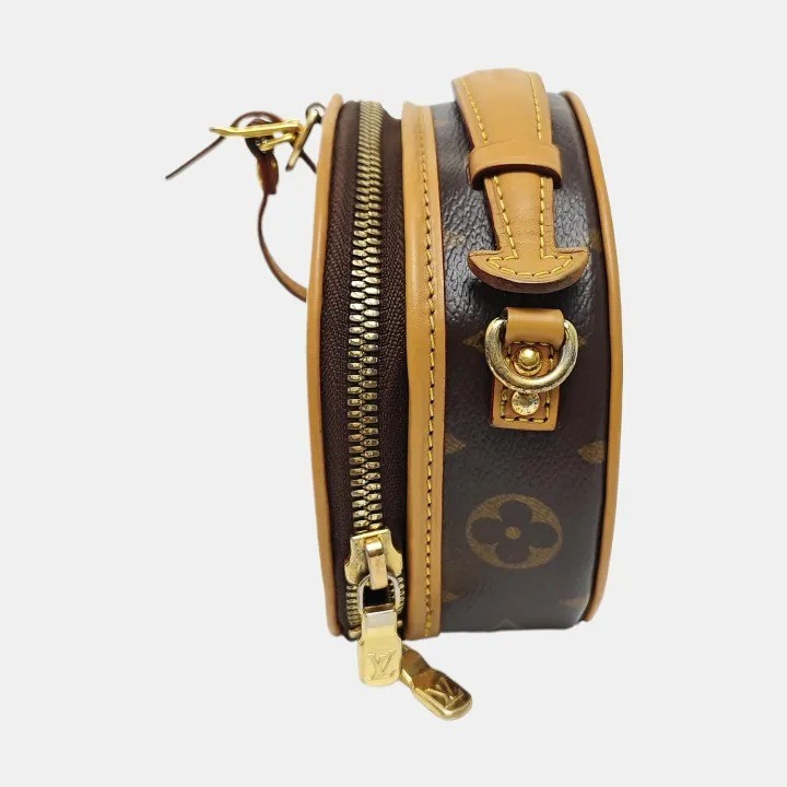 Louis Vuitton Boite Chapeau Crossbody Bag Brown Monogram Mini Canvas M44699 AUTH