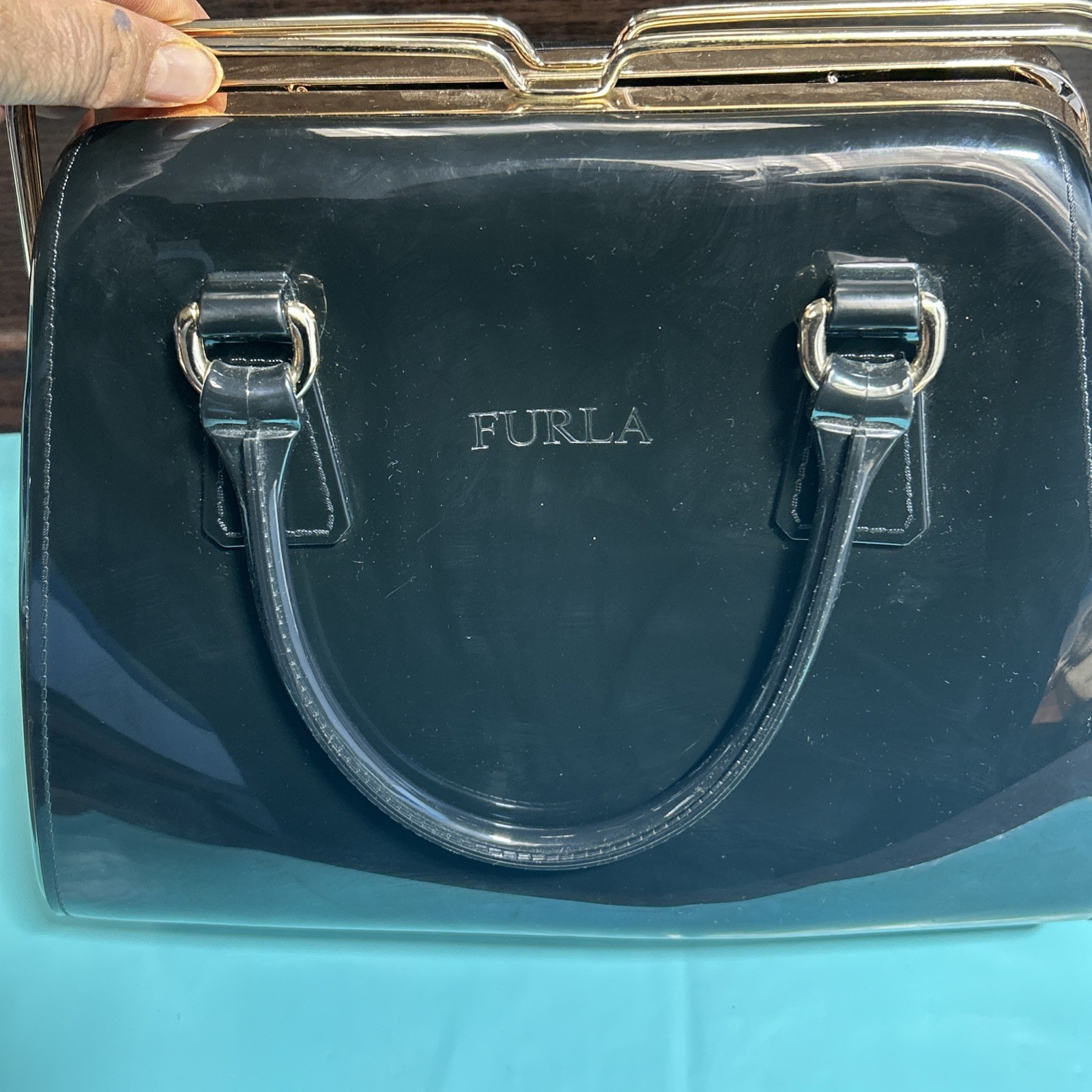 FURLA BIG Candy Jelly Bag