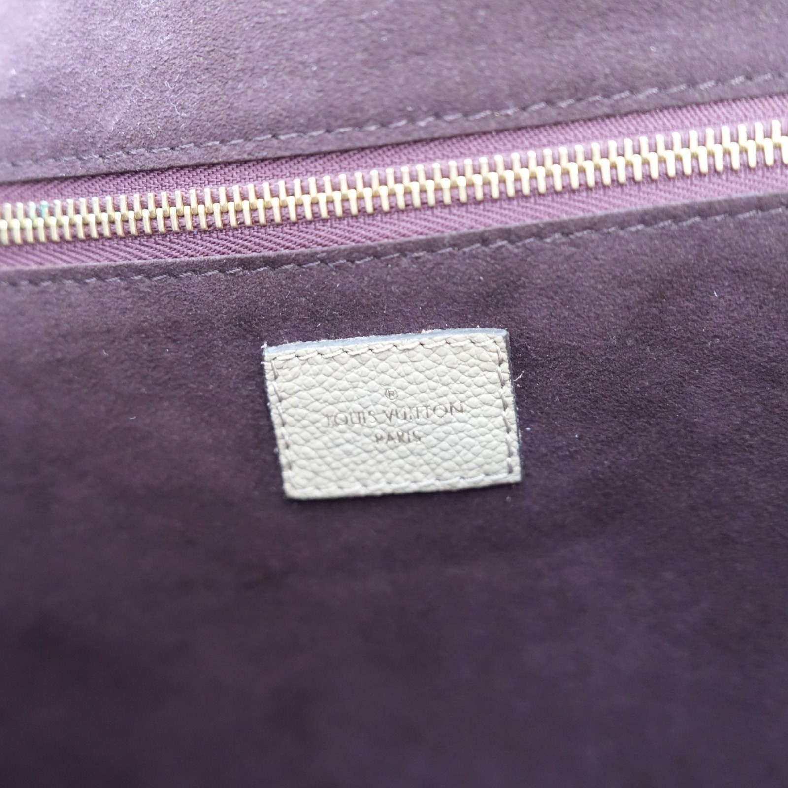 Louis Vuitton LV Empreinte Monogram Giant Neverfull MM Tourterelle Tote Bag