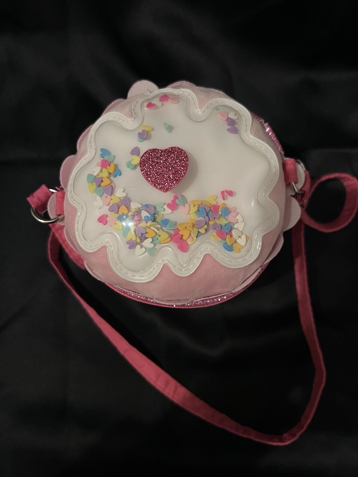 Claire’s Glitter Cupcake Purse