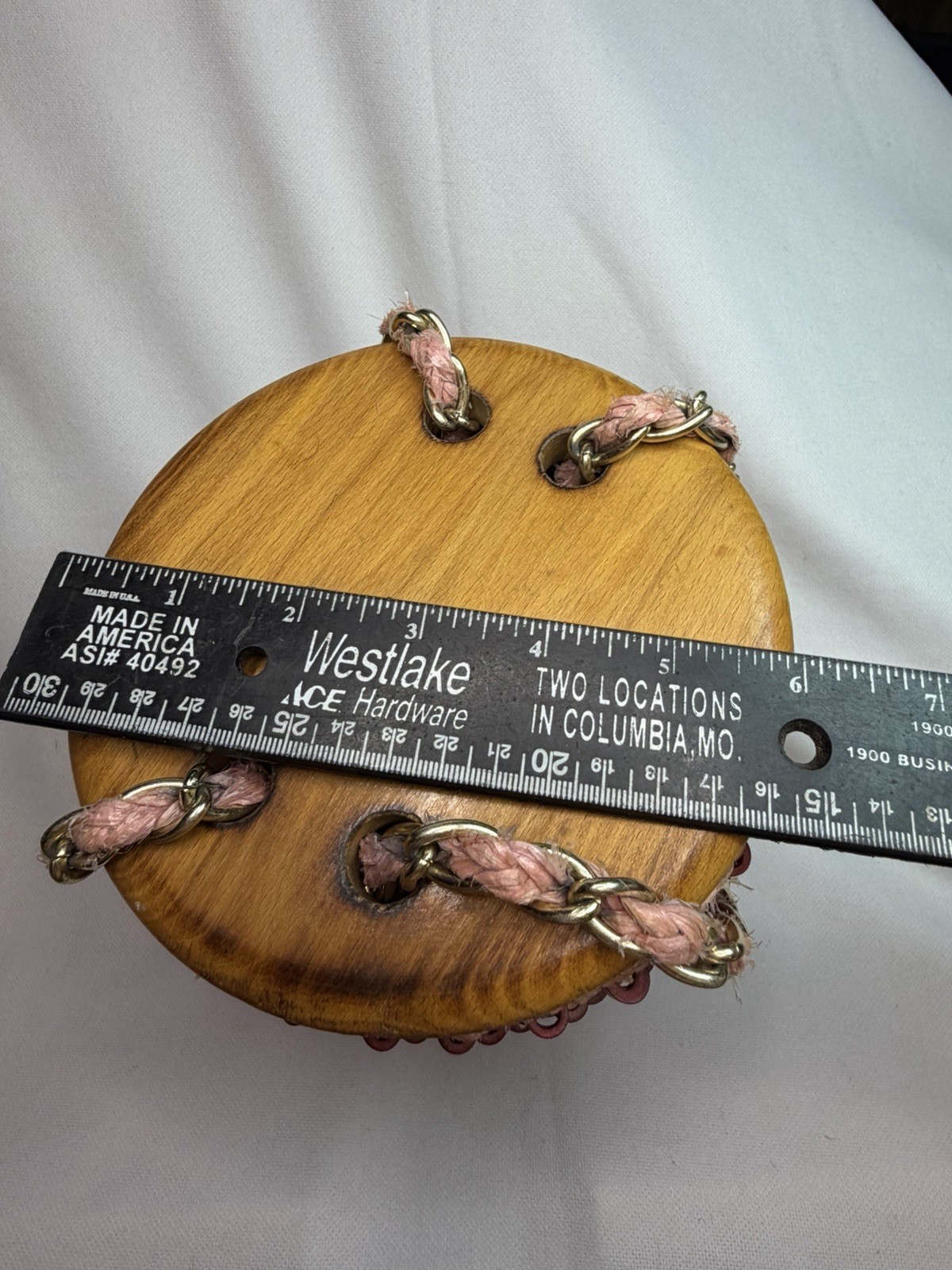 Unique Gaymode Vintage Wood Cylinder Purse Made in Japan