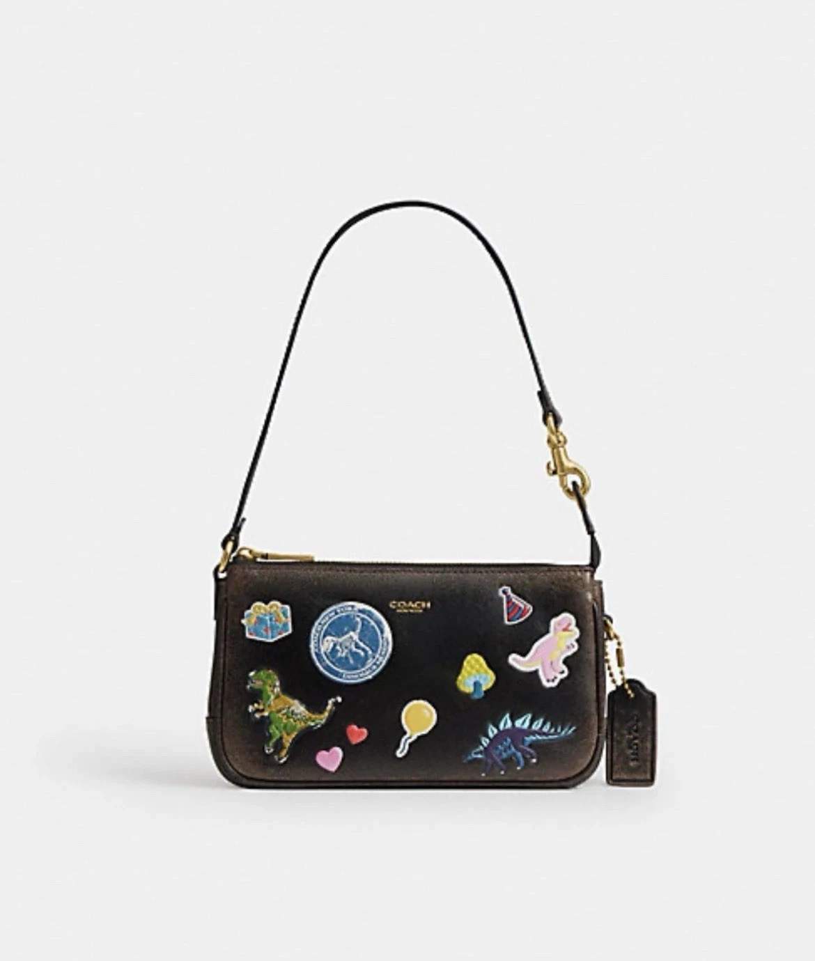 Coach Lexi Tote Birthday Plaza Bag 18″ Loved Leather with Sticker CEG45 B4B4YXQ
