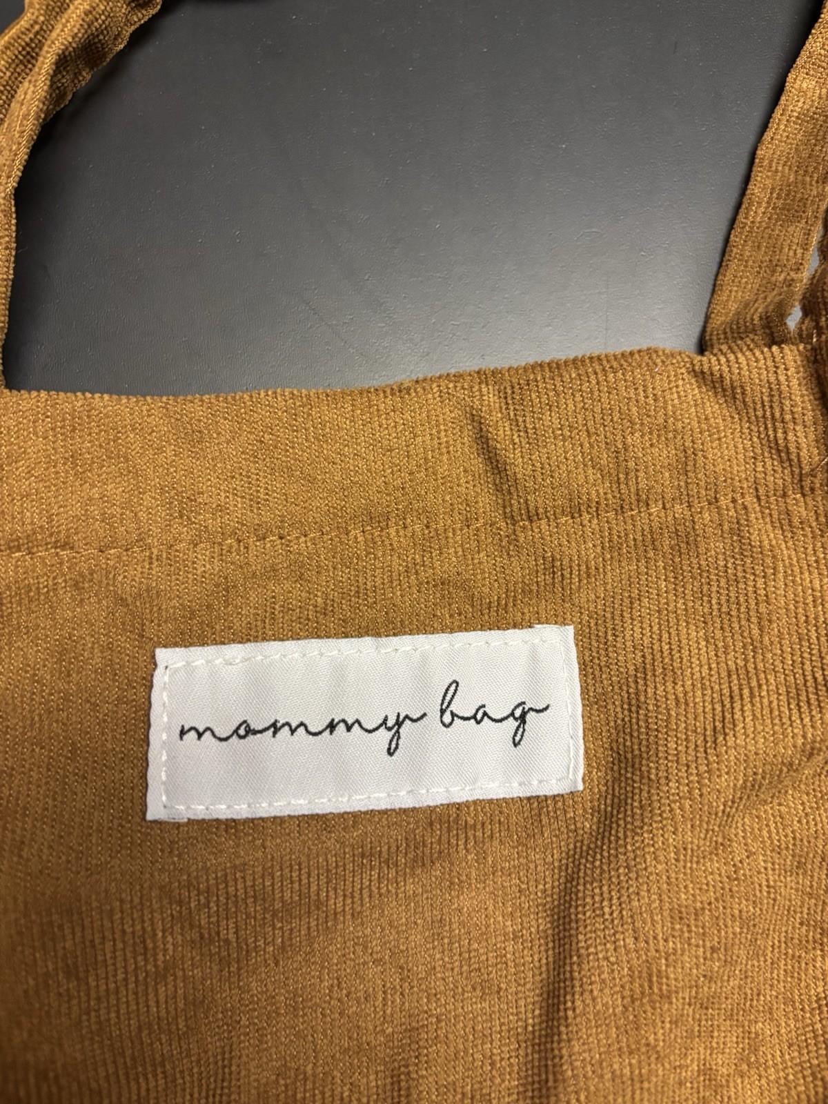 “Mommy Bag” corduroy tote bag, great condition – Fast Shipping