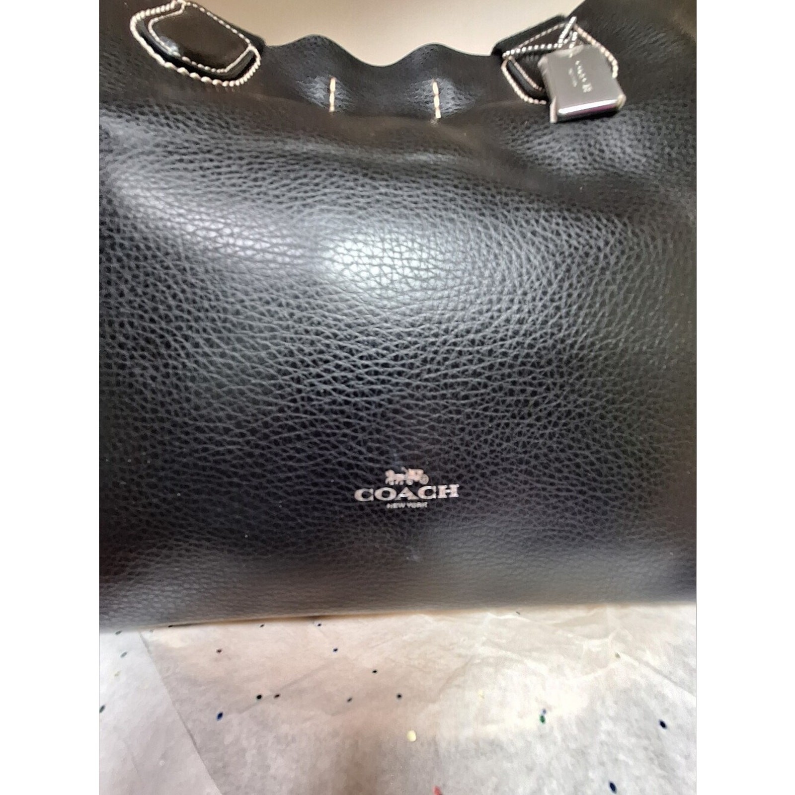 Coach Derby Tote Black NWOT