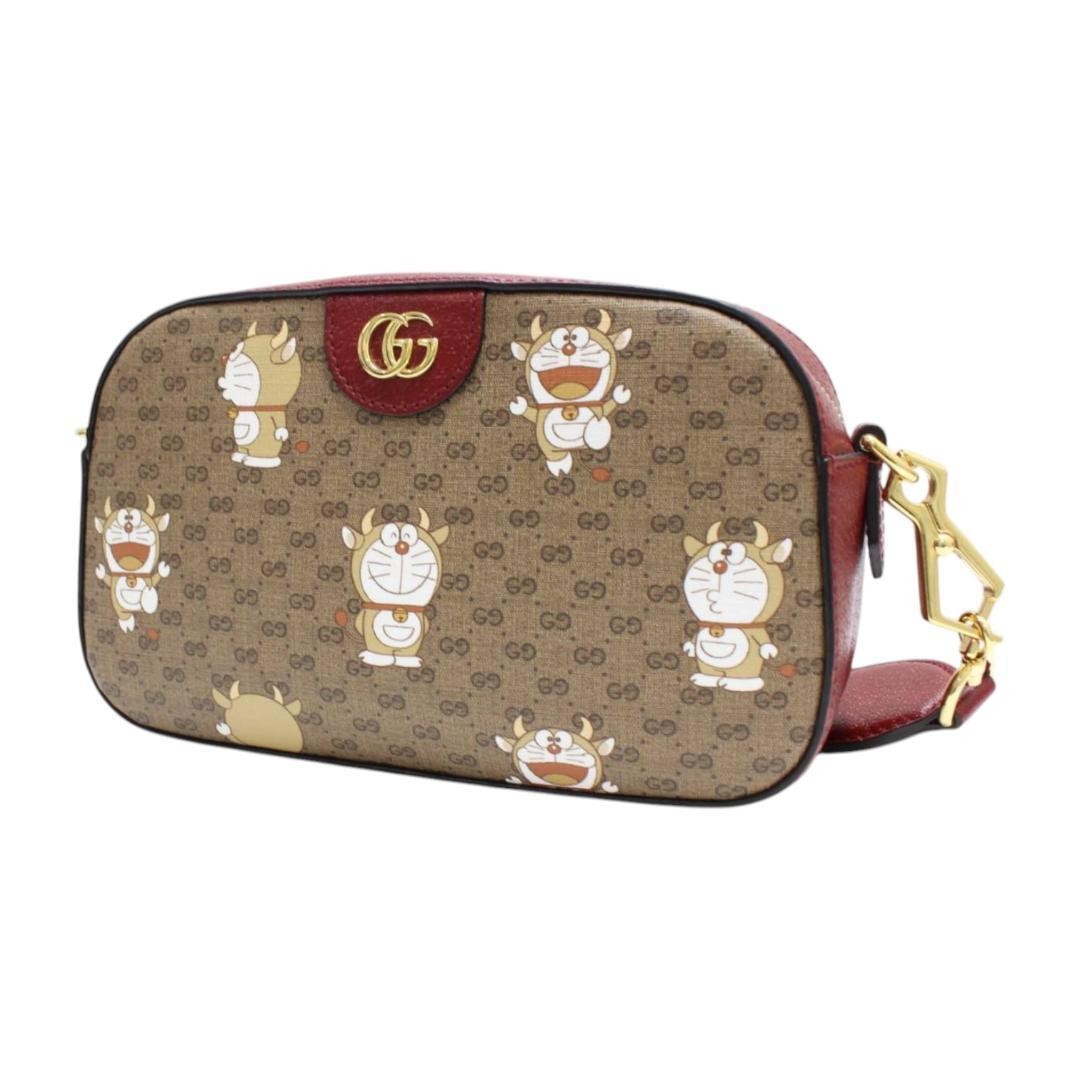 Gucci 574886 Gucci x Doraemon Shoulder Bag Mini GG