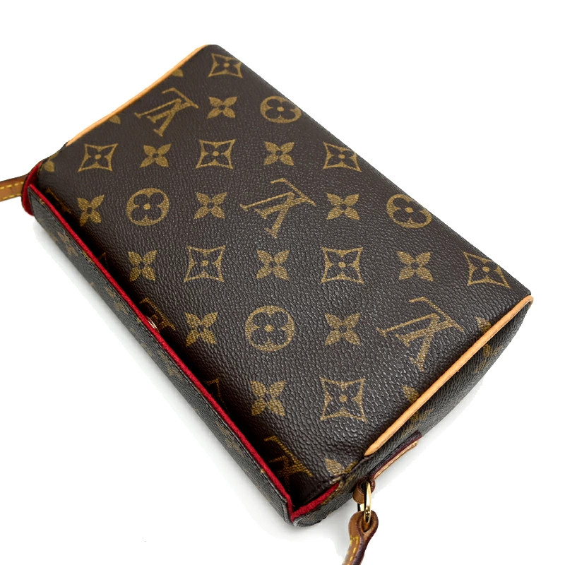 Louis Vuitton Recital Shoulder Bag M51900 Monogram Brown r0_0725
