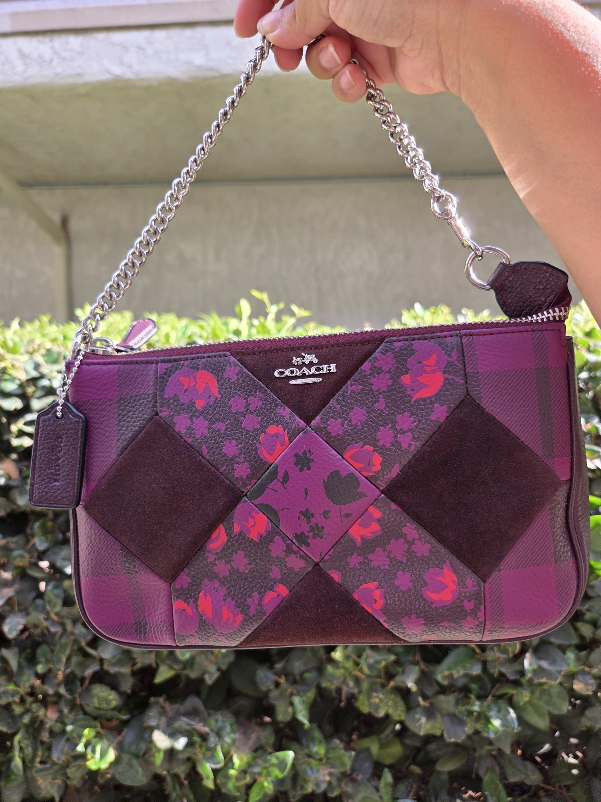 Coach Nolita 24 Patchwork Wristlet (Style 64750)