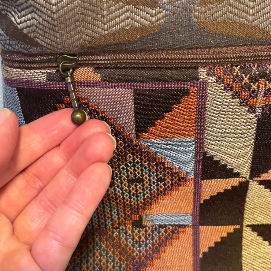 Maruca Design Spree Crossbody Bag Handmade Boulder Artisan Tapestry Festival New