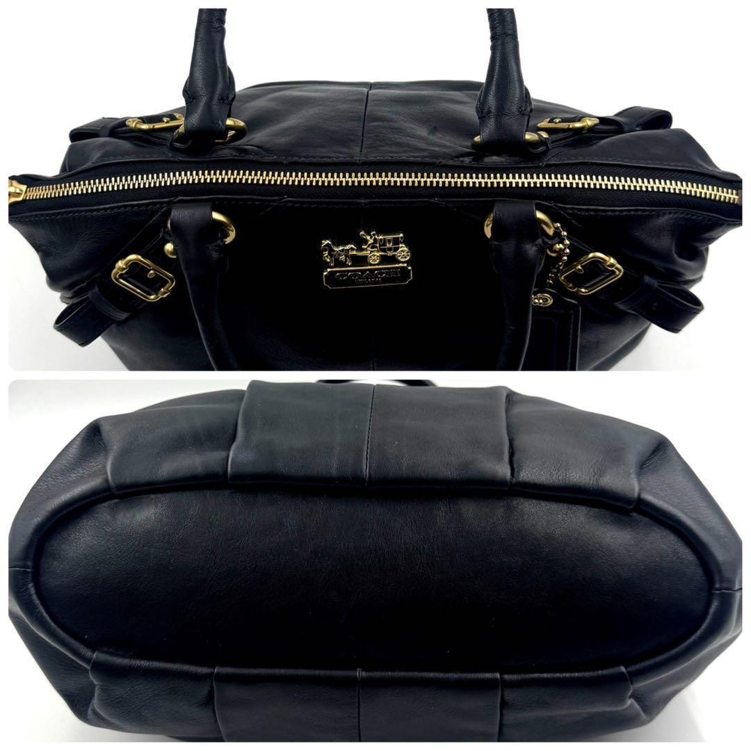 Vintage Coach Old MADISON BLACK 2Way Y2K