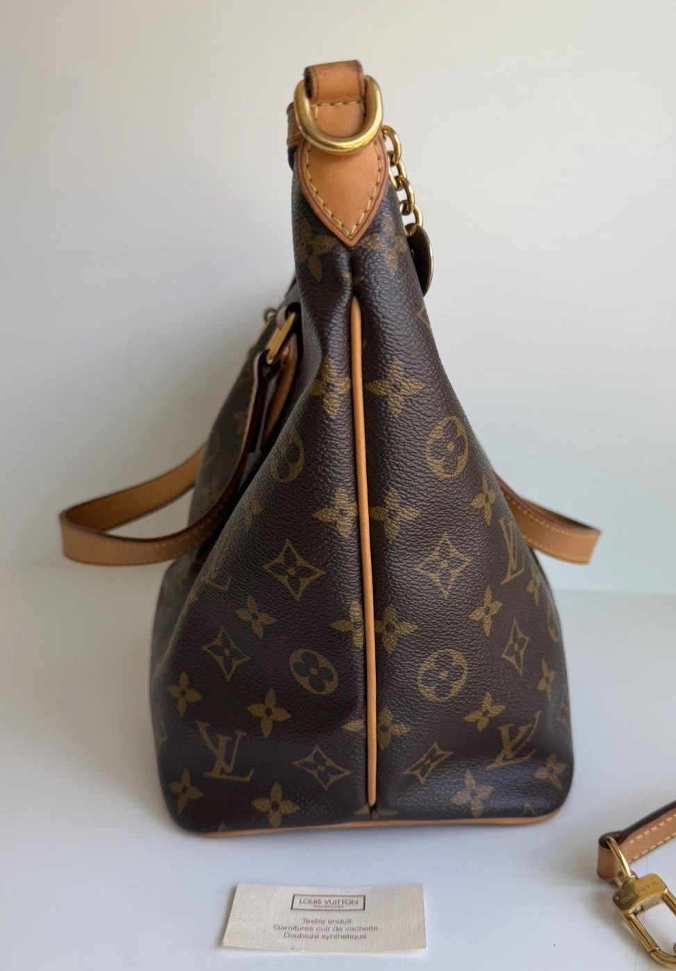 Authentic Louis Vuitton Palermo PM 2 Way Shoulder Crossbody Handbag Purse Tote