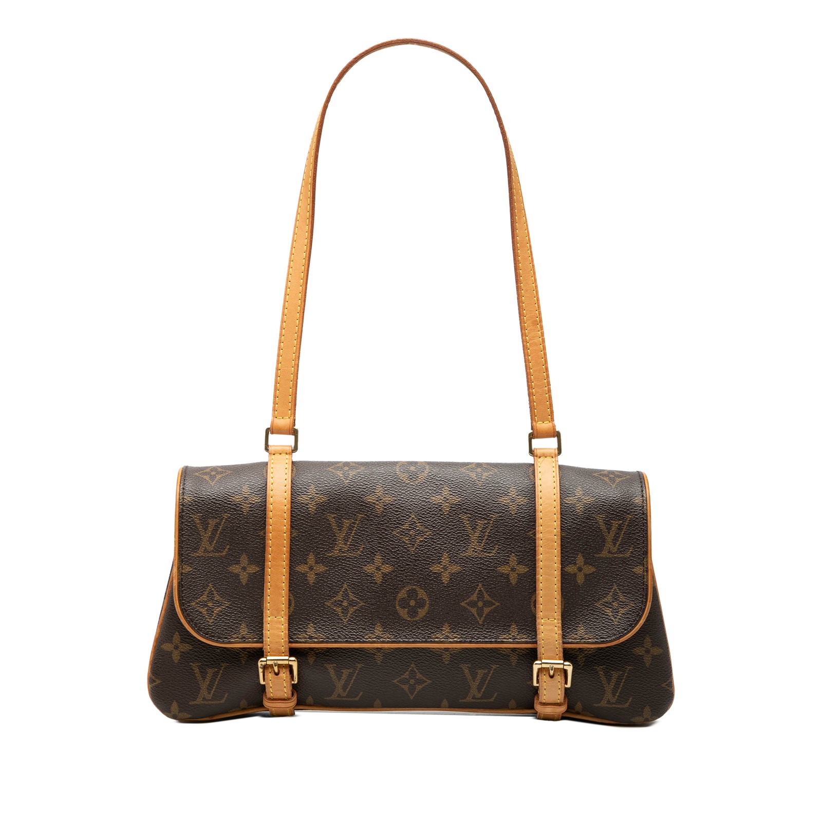 Louis Vuitton Monogram Marelle Shoulder Bag Pre-Loved Brown
