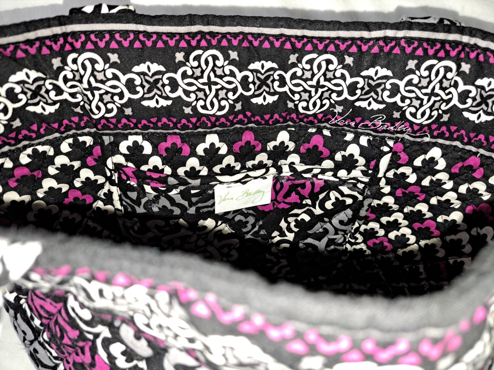 Women’s Vera Bradley Quilted Open Style Tote/ Bag